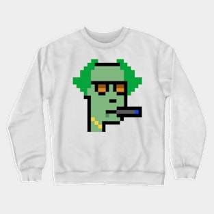 Nft Zombie CryptoPunk Crewneck Sweatshirt